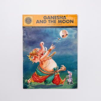 Comic "Ganesha and the moon" 