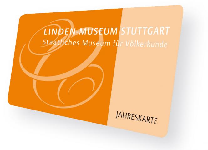 Annual family ticket "Linden-Museum Stuttgart" 
